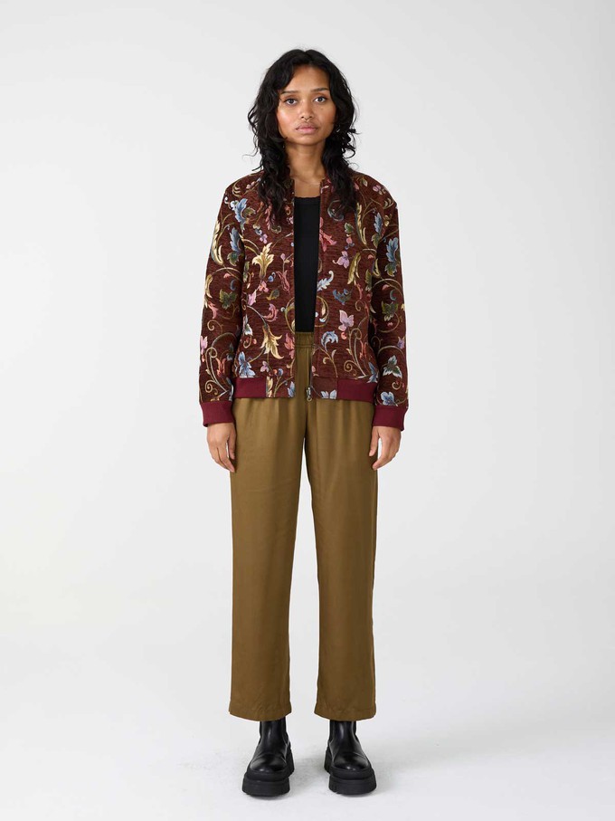 Jette Reversible Bomber Jacket rosie/wine from Yahmo