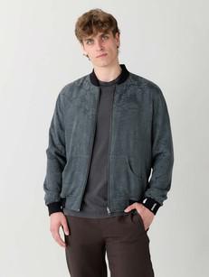 Laslo Reversible Bomber Jacket eclipse/black via Yahmo