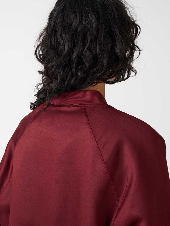 Jette Reversible Bomber Jacket rosie/wine from Yahmo