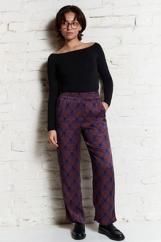 Hilde Pants Moka from Yahmo