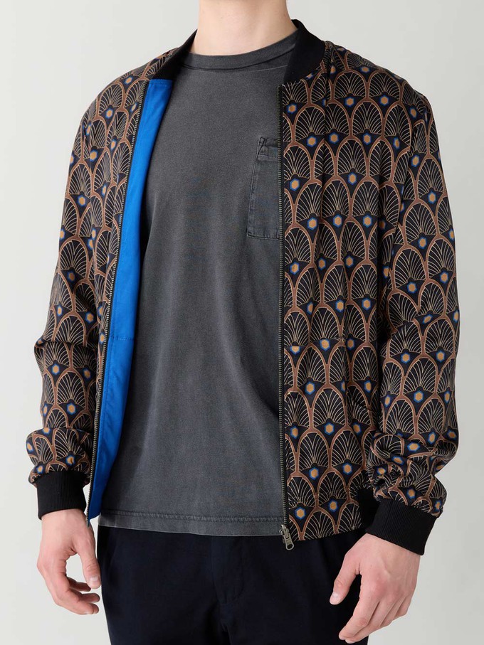 Laslo Wendejacke metropolis/blue from Yahmo