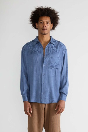 Hans Shirt zen indigo from Yahmo