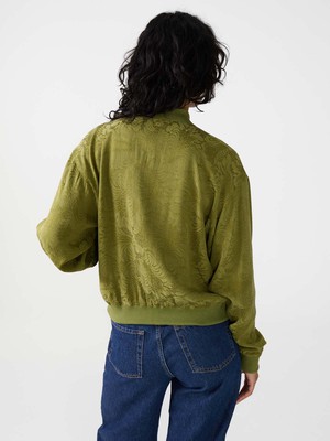 Lene Wendejacke moss/black from Yahmo