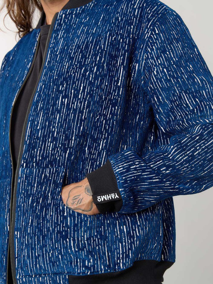 Siggi Reversible Bomber Jacket ink/black from Yahmo