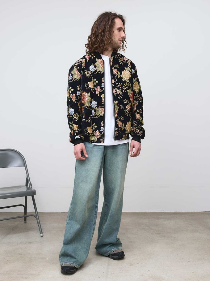 Siggi Reversible Bomber Jacket antique/black from Yahmo