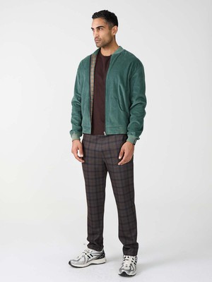 Oskar Reversible Bomber Jacket atlas/teal from Yahmo