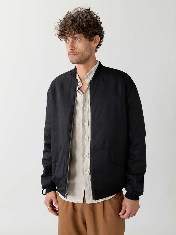Siggi Reversible Bomber Jacket ink/black from Yahmo