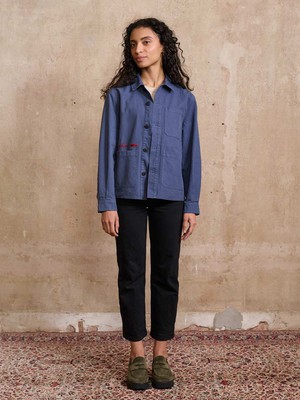 Otti Embroidered Workwear Jacket blue from Yahmo