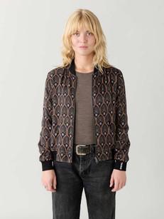 Ruth Reversible Bomber Jacket metropolis/blue via Yahmo