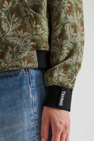Ruth Reversible Bomber Jacket chestnut/black from Yahmo