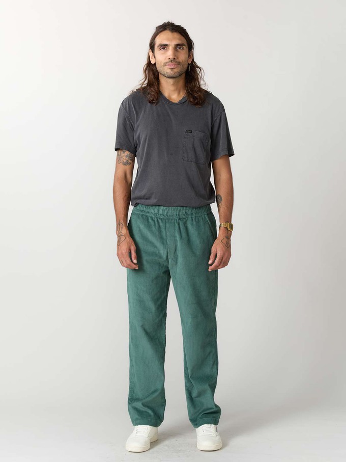 Otmar Pants Teal from Yahmo