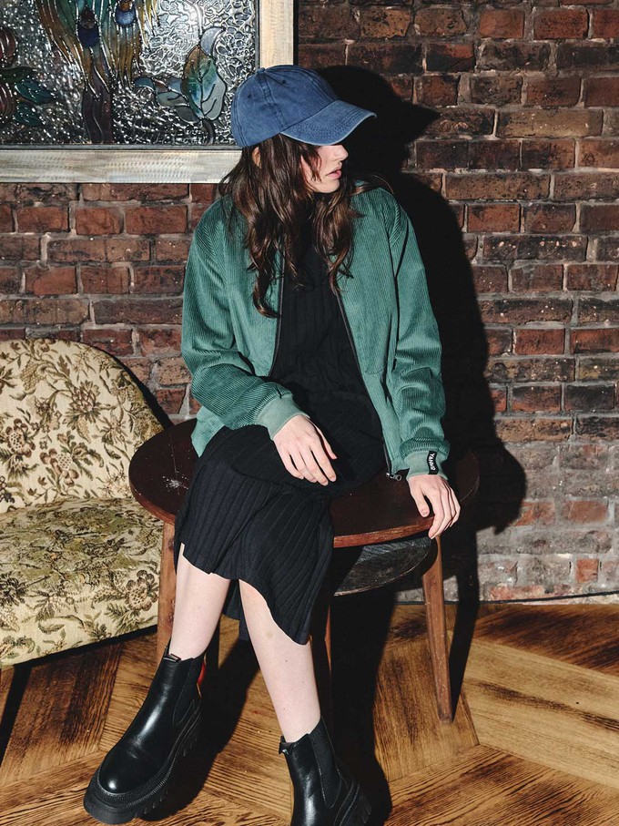 Elsa Reversible Bomber Jacket atlas/teal from Yahmo