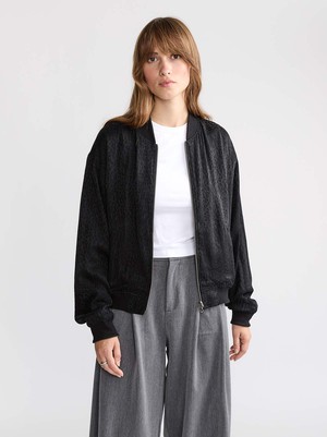 Lene Reversible Bomber Jacket Leo/Olive from Yahmo