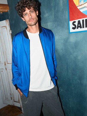 Laslo Wendejacke metropolis/blue from Yahmo