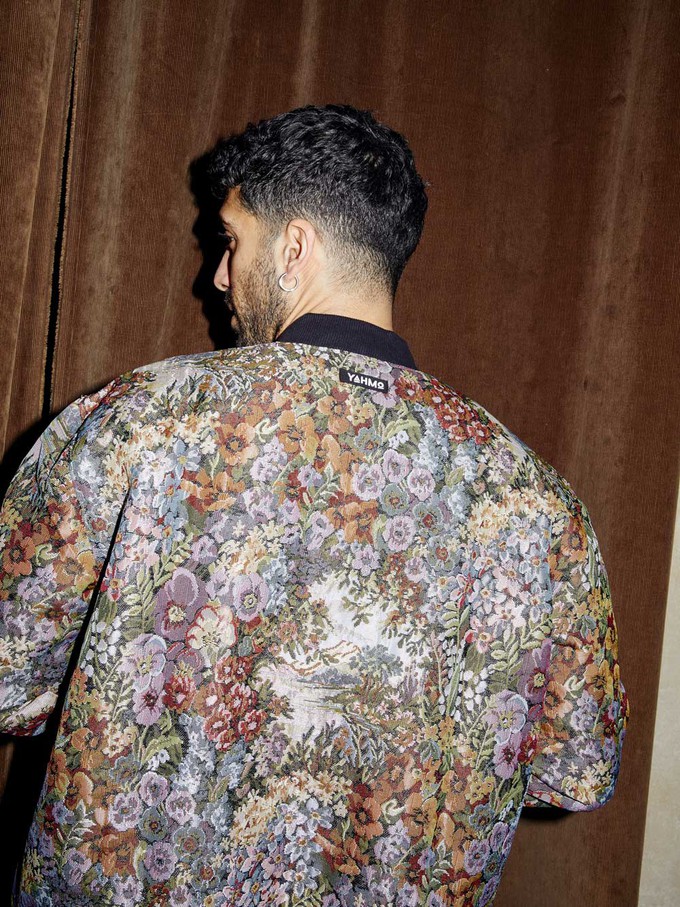 Siggi Reversible Bomber Jacket bouquet/black from Yahmo