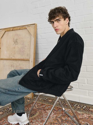 Oskar Reversible Bomber Jacket Metropolis/Black from Yahmo