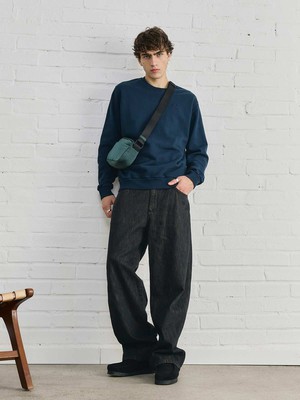 Egon Sweatshirt Petrol from Yahmo