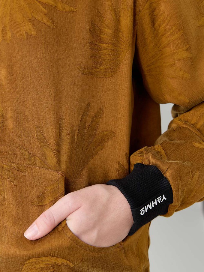 Ruth Reversible Bomber Jacket sandalwood/black from Yahmo