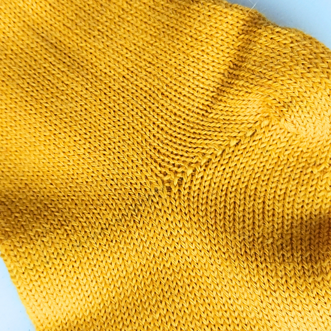 Knitted Socks | Sunny Ochre | 100% Alpaca Wool | Sustainable and Ethically Made from Yanantin Alpaca
