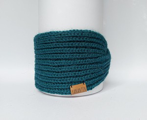 Knitted Headband | Seaweed Green | 100% Alpaca Wool from Yanantin Alpaca