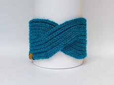 Knitted Headband | Ocean Blue | 100% Alpaca Wool from Yanantin Alpaca