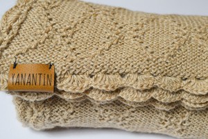 Baby Blanket | 100% Baby Alpaca Wool | Baby Bear from Yanantin Alpaca