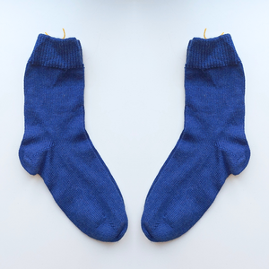 Knitted Socks | Navy Blue | 100% Alpaca Wool | Sustainable and Ethically Made from Yanantin Alpaca