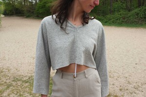 Fortuna | Hemp crop top from you are a god-dess