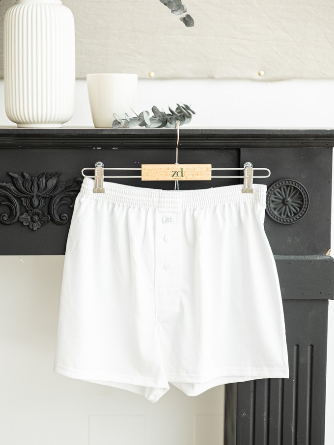 Button boxer mercerized cotton from ZD ZERO DEFECTS