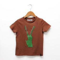 Kids t-shirt ‘Croc monsieur’ | Camel via zebrasaurus