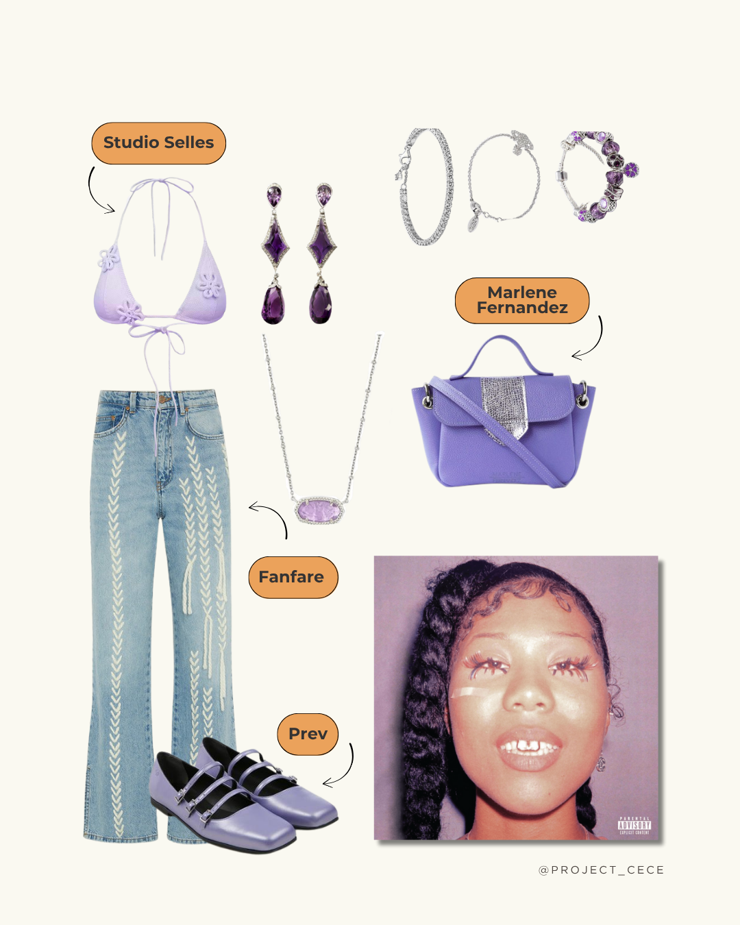Cute Purple and Lila Outfit Ideas