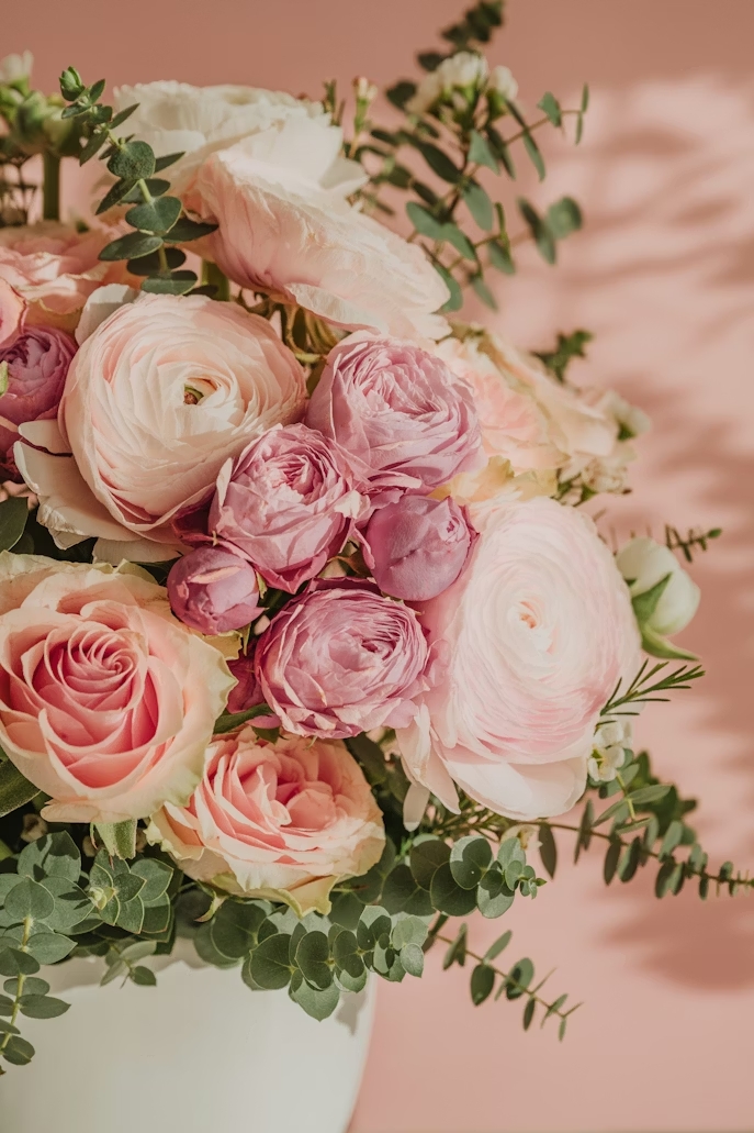 example of a bouquet of sustainable flowers
