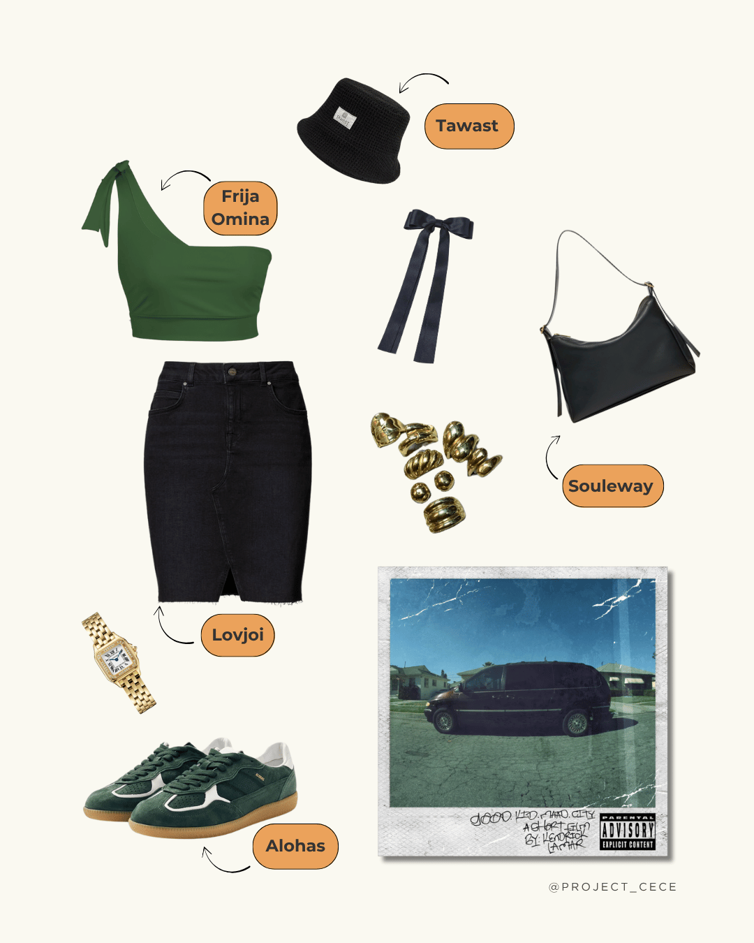 example-of-sustainable-concert-outfit-idea-inspired-by-kendrick-lamar-album