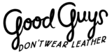 Logo Good Guys Don't Wear Leather