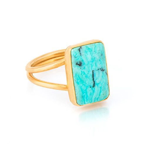 Pure gems turquoise ring from Ana Dyla Pure gems turquoise ring from Ana Dyla